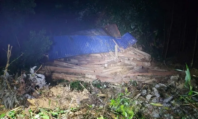 Xe đầu kéo chở gỗ lật xuống vực trên đèo A Co, tài xế tử vong