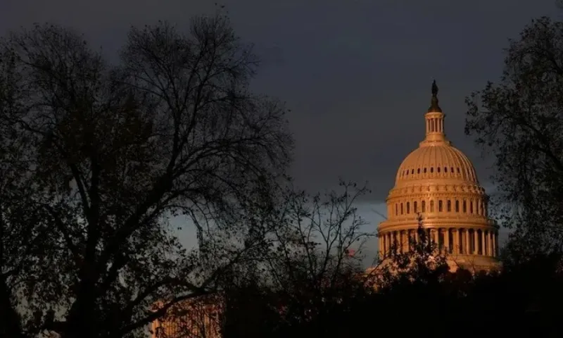 Tòa nhà quốc hội Mỹ ở thủ đô Washington, D.C (Mỹ). Ảnh- REUTERS 