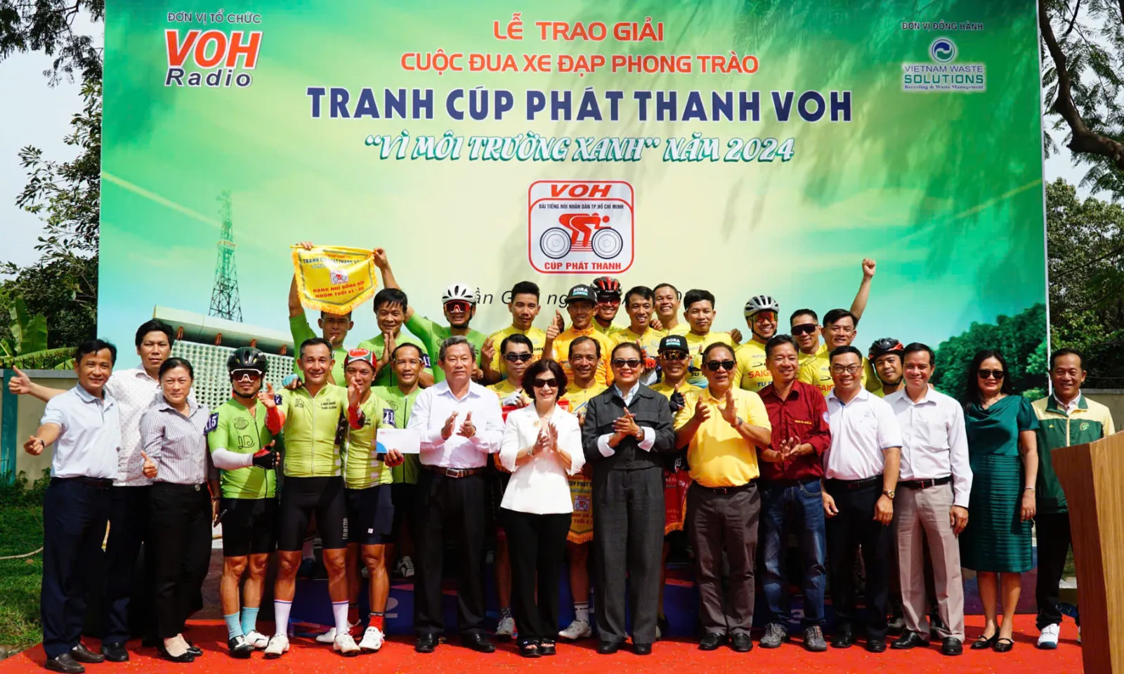 Cúp phát thanh VOH 2024: Chung tay vì môi trường, chung sức nâng tầm đua xe đạp phong trào