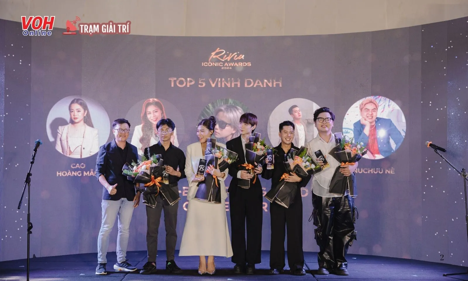 Nhà tù Hỏa Lò, Đảo Phú Quý, Tina Thảo Thi… được vinh danh tại Riviu Iconic Award 2024