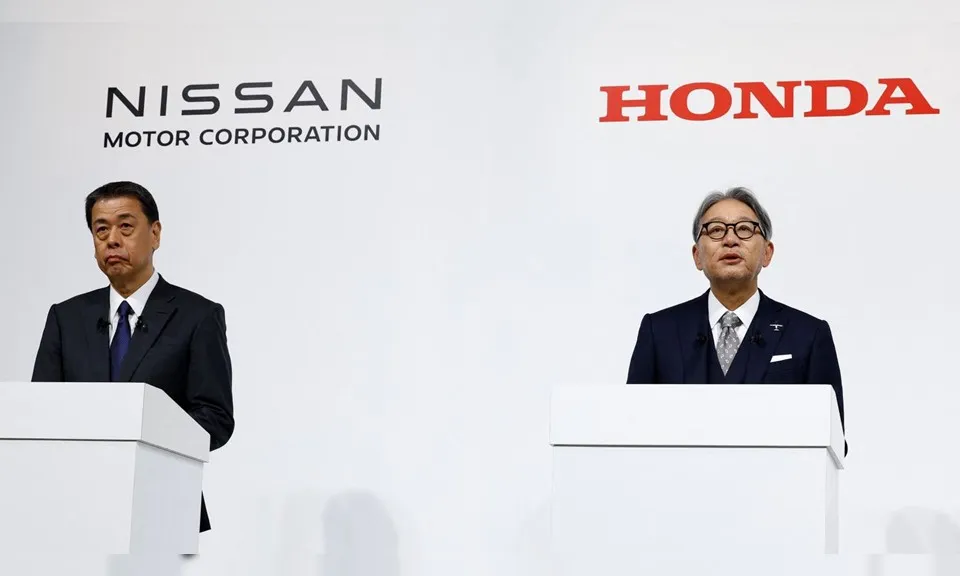 Nissan và Honda công bố kế hoạch đàm phán và sáp nhập vào năm 2026