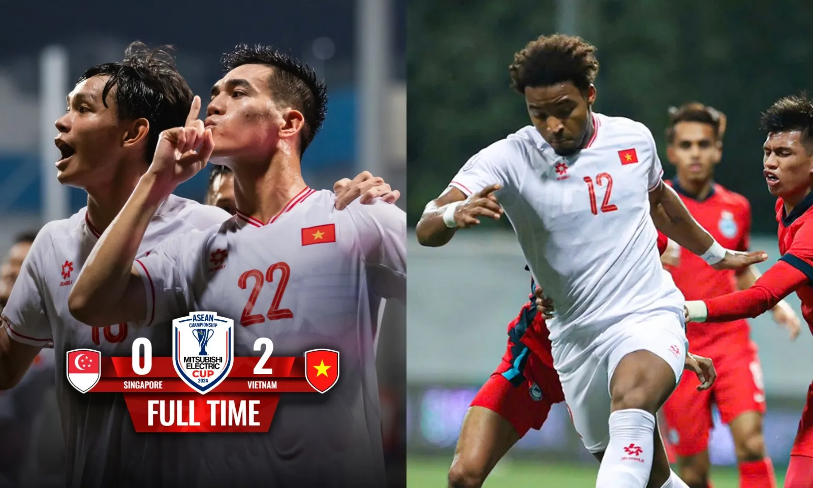 Kết quả tuyển Singapore 0-2 tuyển Việt Nam: Xuân Son tạo cảm hứng chiến thắng 