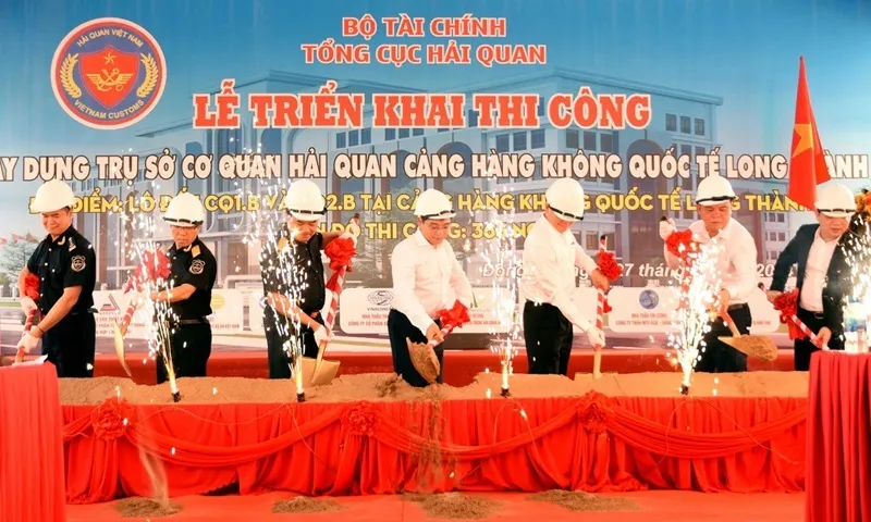 Bắt đầu thi công trụ sở hải quan trong sân bay Long Thành