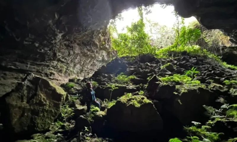 Phát hiện hang động dung nham mới ở Đắk Nông