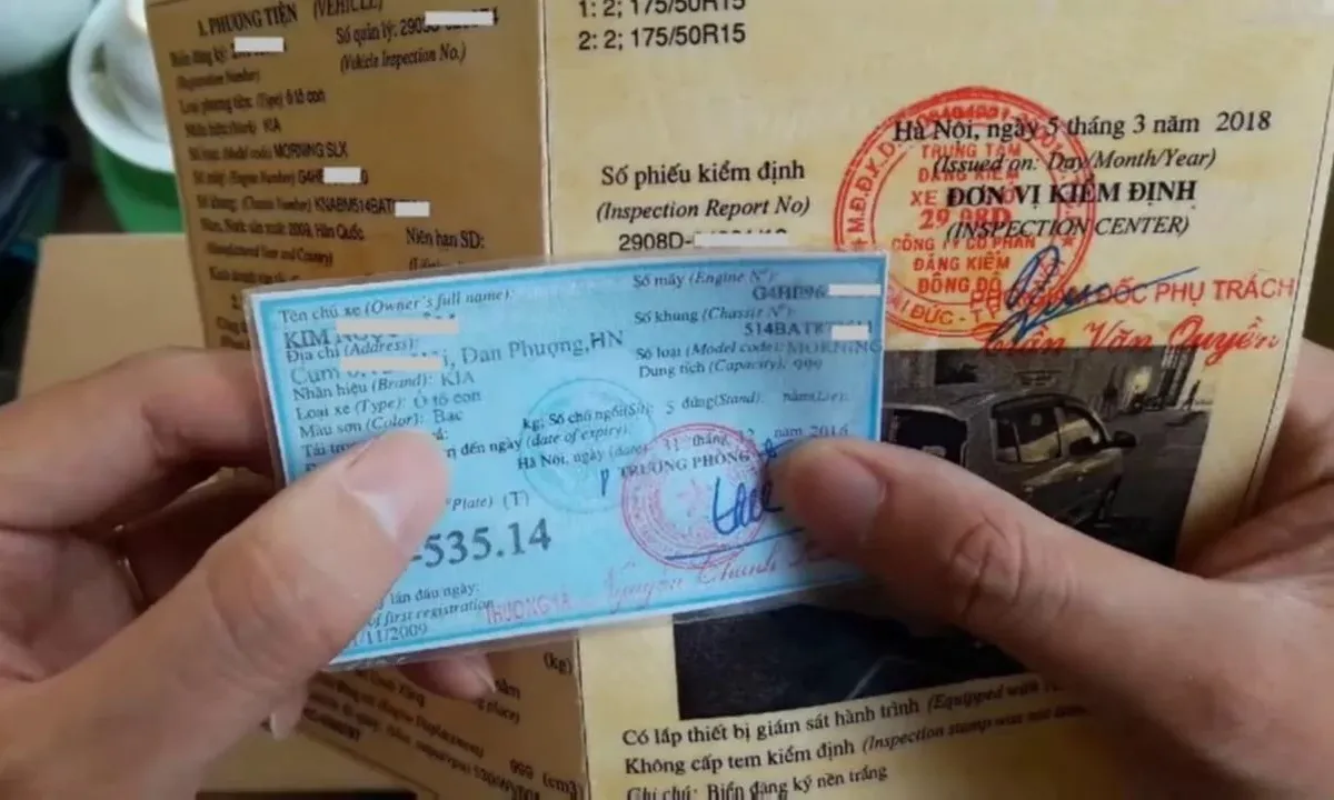 Từ năm 2025, các trường hợp buộc phải đổi biển số và giấy đăng ký xe