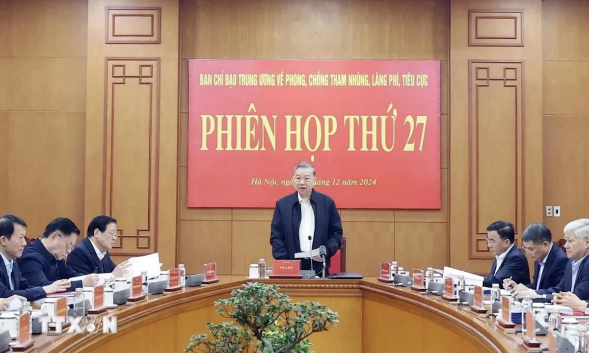 Đẩy mạnh xử lý các vụ án lớn: Phúc Sơn, Thuận An và các dự án trọng điểm