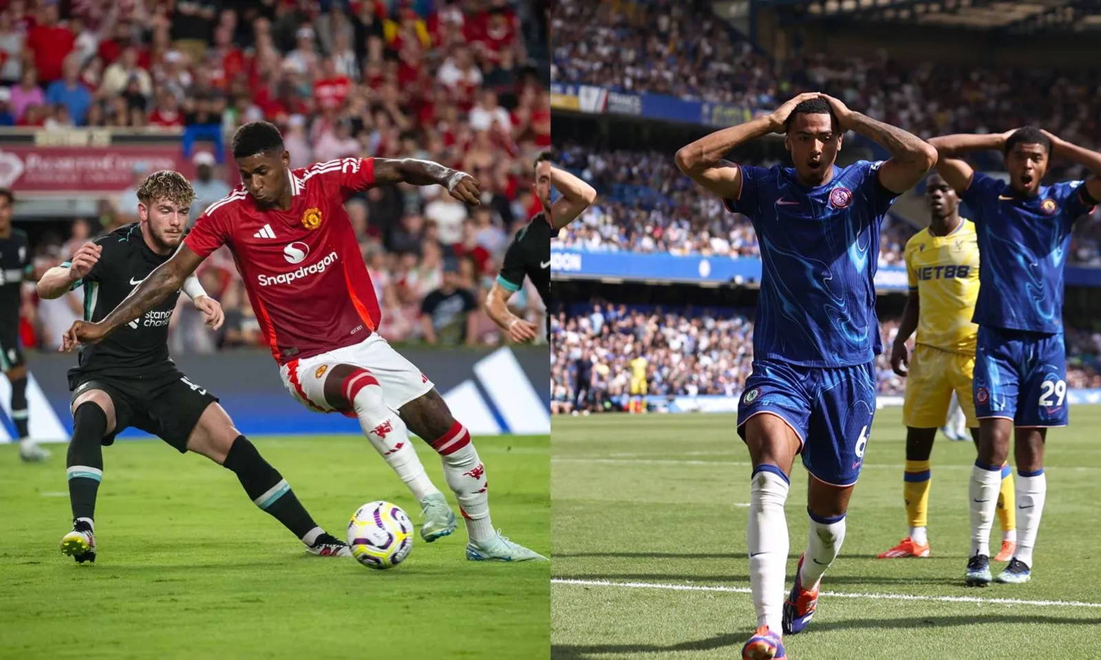 Lịch thi đấu Ngoại hạng Anh vòng 20: Liverpool vs MU | Crystal Palace vs Chelsea 