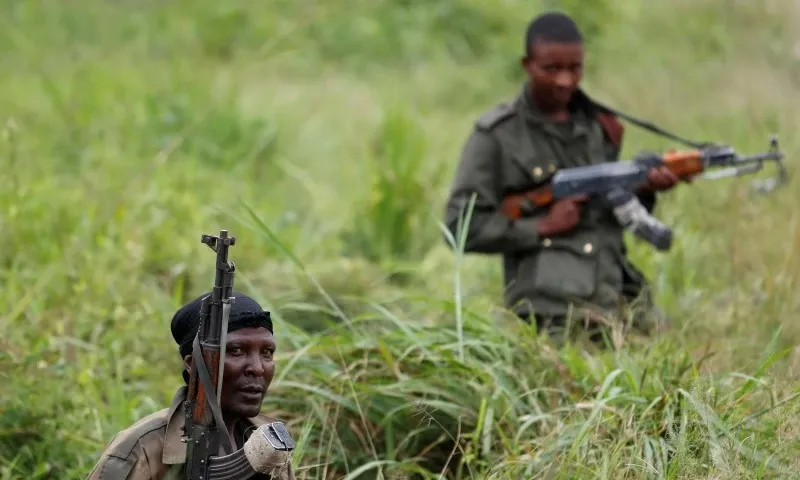 Các binh sĩ ở Congo  - Ảnh minh họa Reuters