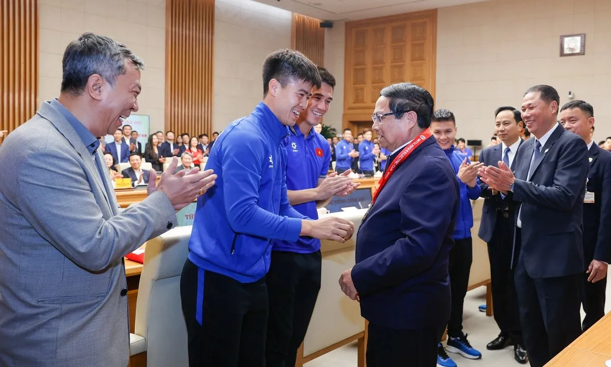 Thủ tướng xúc động trước chiến thắng thuyết phục của tuyển Việt Nam tại ASEAN Cup 2024