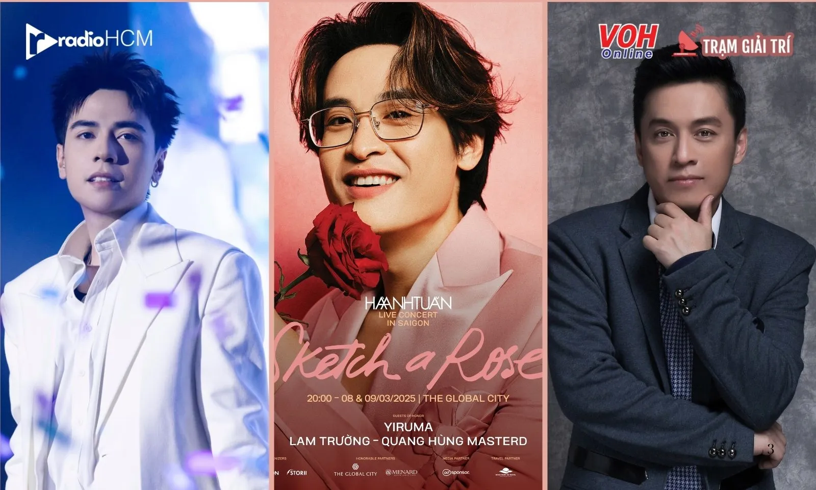 Lam Trường, Quang Hùng MasterD góp mặt trong concert của Hà Anh Tuấn