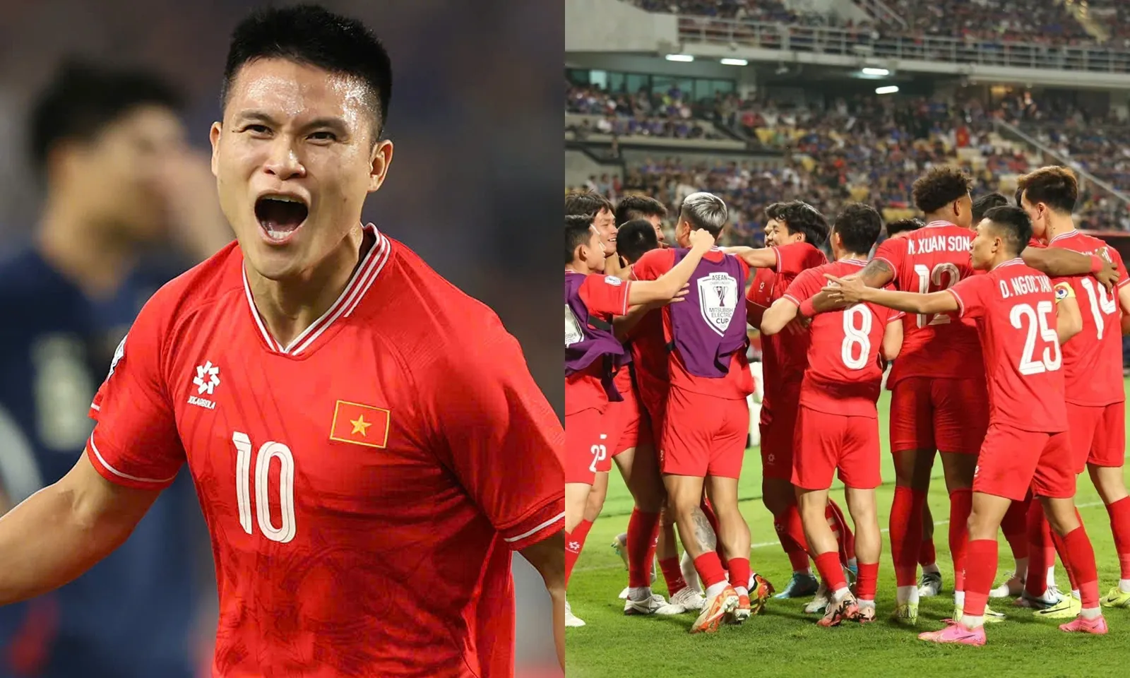 Kết quả tuyển Thái Lan 2-3 Việt Nam: Thầy trò Kim Sang-sik giành chiến thắng cảm xúc 
