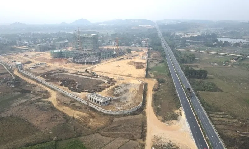 Tuyên Quang đầu tư làm đường nối từ Bệnh viện đa khoa mới ra Quốc lộ 2