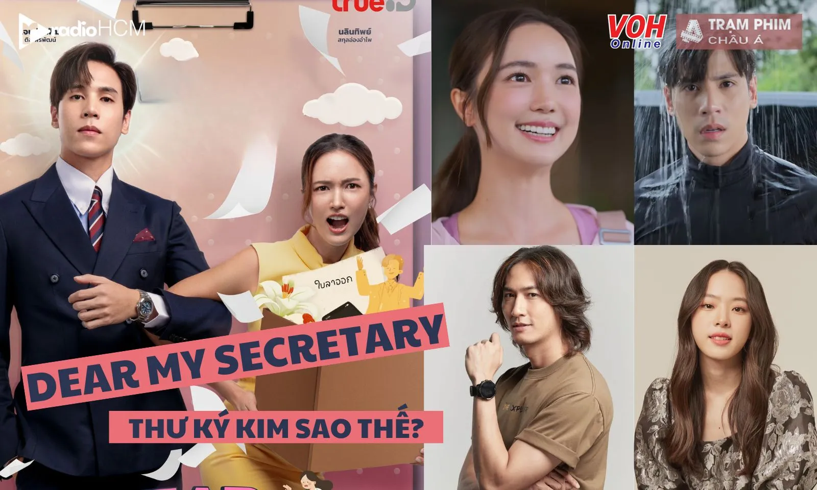 Dàn diễn viên Dear My Secretary - Thư Ký Kim Sao Thế? bản Thái