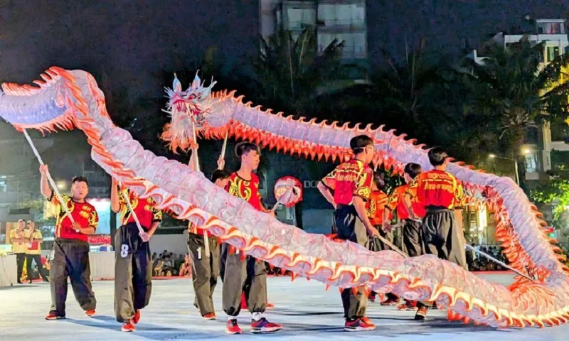 48 đoàn lân tham dự Giải lân sư rồng quốc tế quận 5 mở rộng