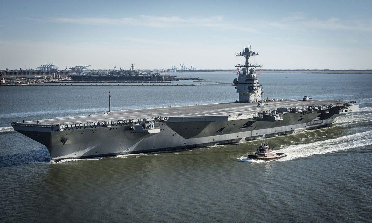 Tàu sân bay USS Clinton và USS Bush: Tôn vinh di sản hai cựu tổng thống Mỹ