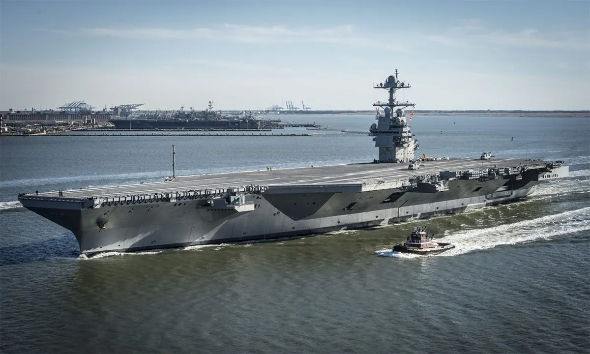 Tàu sân bay USS Clinton và USS Bush: Tôn vinh di sản hai cựu tổng thống Mỹ