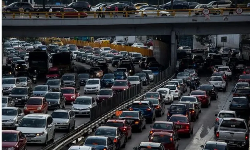 Mexico city là thành phố tắc nghẽn giao thông nhất thế giới