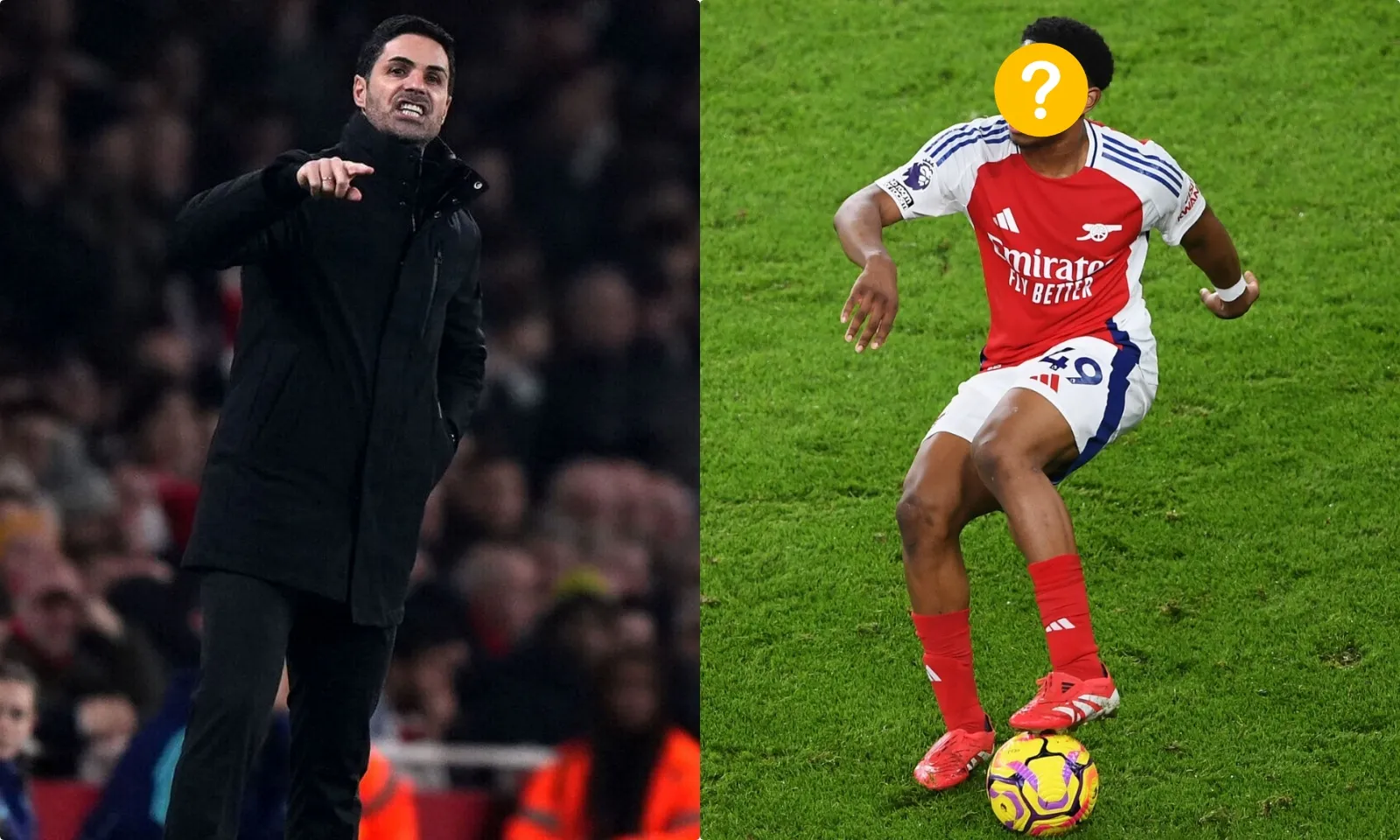 Arteta rũ bỏ bộ đôi Arsenal để đổi vị trí cho trò cưng mới