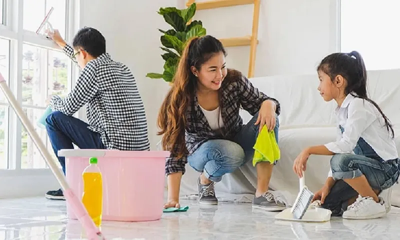 Bí kíp dọn nhà cuối năm không quá tải