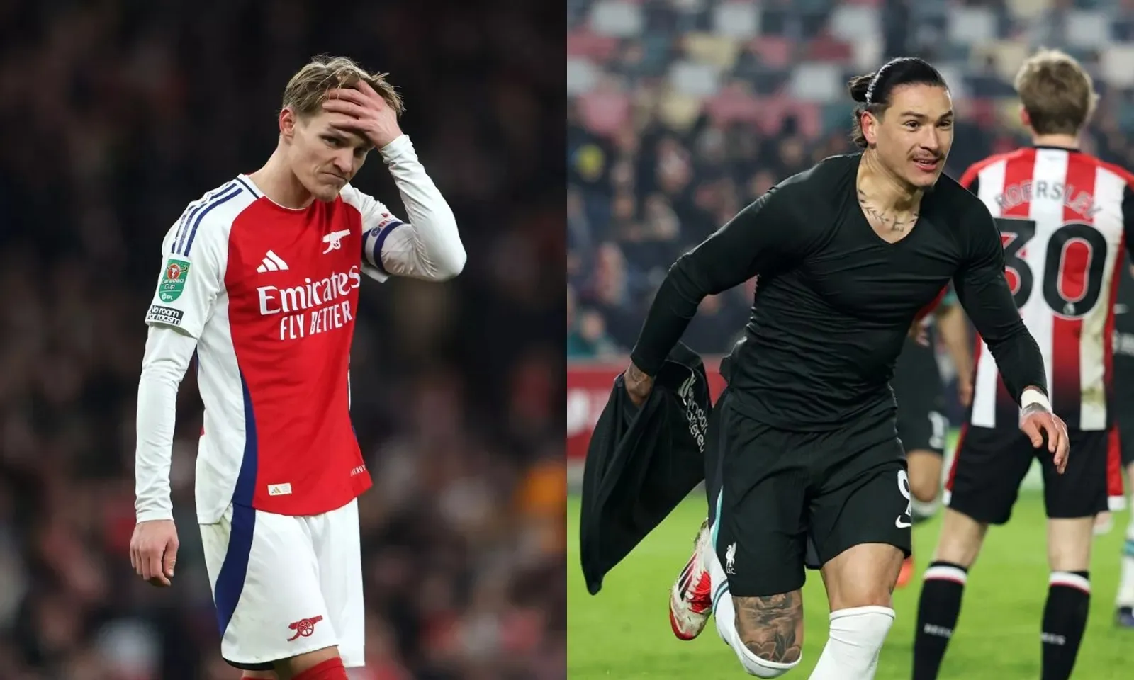 Kết quả Ngoại hạng Anh Vòng 22: Arsenal sụp đổ trong 8 phút | Siêu dự bị Nunez làm Liverpool vỡ oà