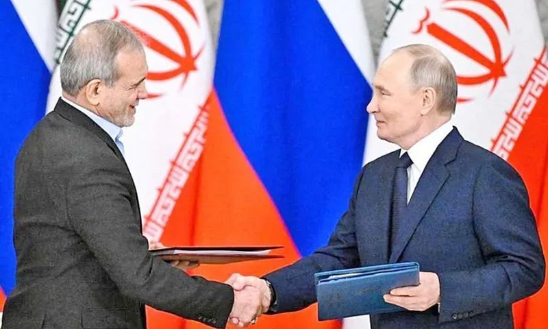 Nga và Iran nâng tầm quan hệ lên Đối tác chiến lược toàn diện