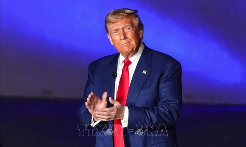 Tổng thống đắc cử Donald Trump.