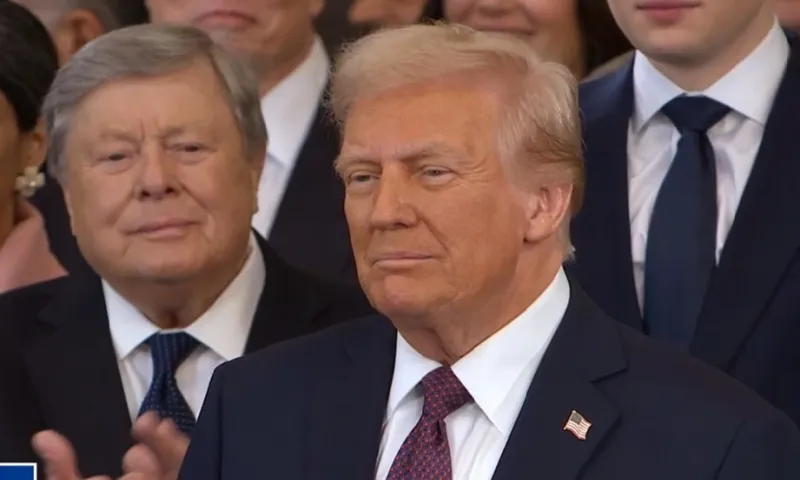 Những quyết sách quan trọng trong ngày đầu nhậm chức của tổng thống Donald Trump