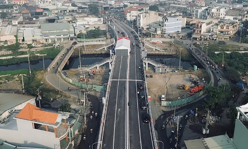 Thông xe cầu Tân Kỳ - Tân Quý, sau 8 năm triển khai