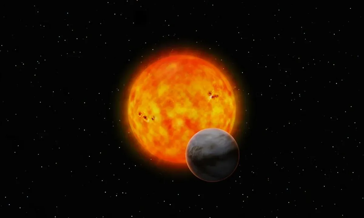 Exoplanet-GJ-1214-b-in-Front-of-Host-Star-1200x675