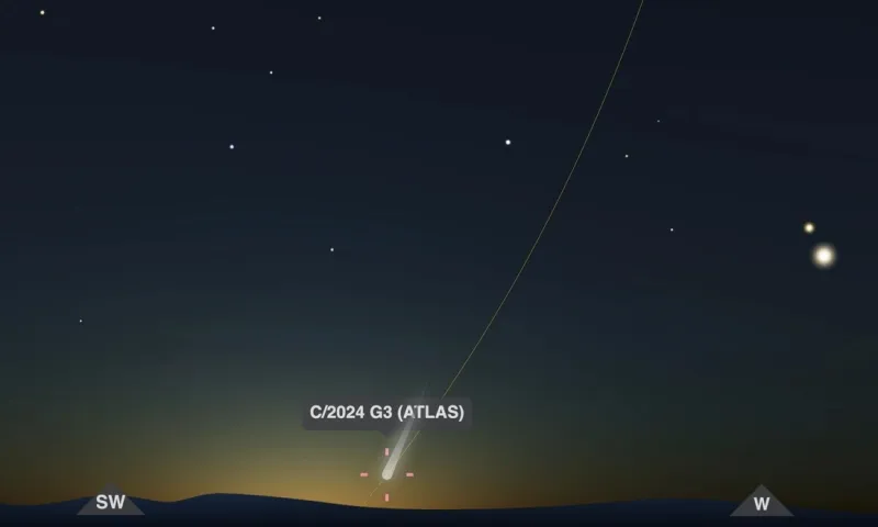 Sao chổi chu kỳ 160.000 năm có thể đang tan rã