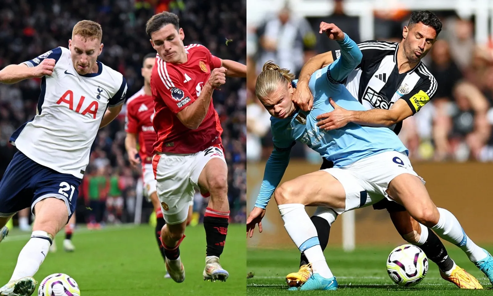 Lịch thi đấu Ngoại hạng Anh vòng 25: Tottenham vs MU | Man City vs Newcastle