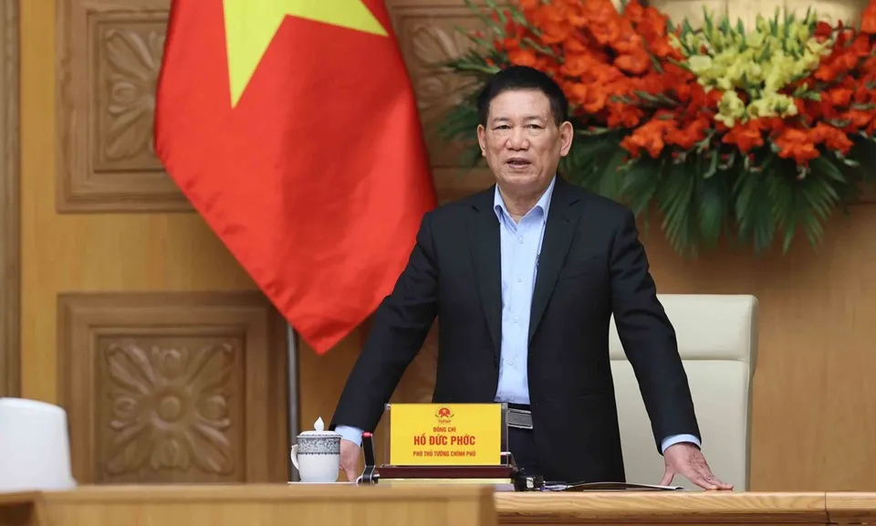Phó Thủ tướng Hồ Đức Phớc: Quyết liệt điều hành giá, phấn đấu CPI năm 2025 tăng khoảng 4,15%