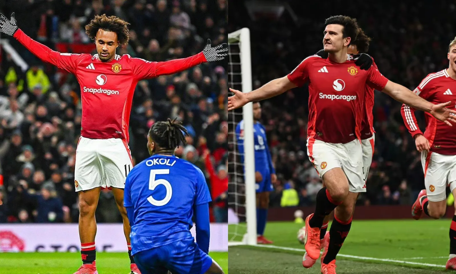 Kết quả FA Cup: Maguire ghi bàn thắng ma, MU ngược dòng loại Leicester