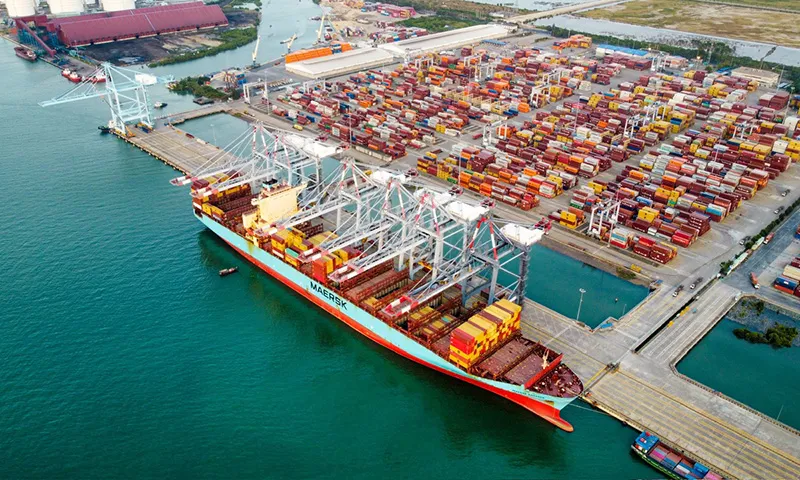 Chuyến tàu đầu tiên của Hợp tác Gemini làm hàng tại Cảng Cái Mép