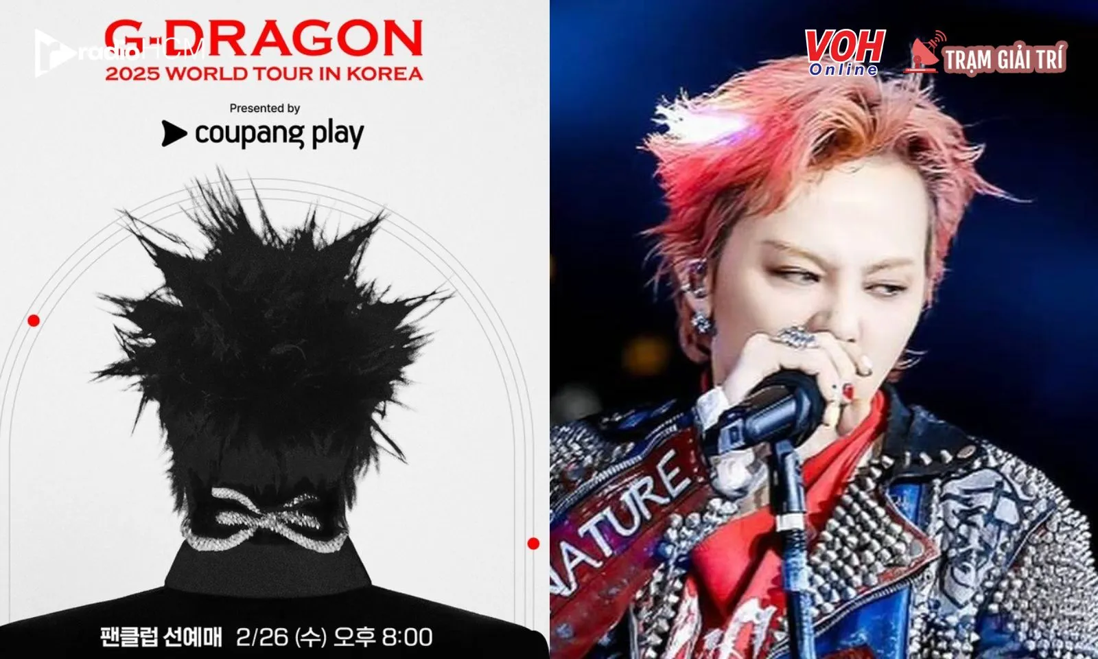 G-Dragon tổ chức chuyến lưu diễn thế giới đầu tiên sau 8 năm