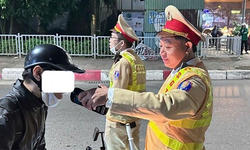 Tối Rằm tháng giêng, vi phạm nồng độ cồn gấp 3 lần mức kịch khung