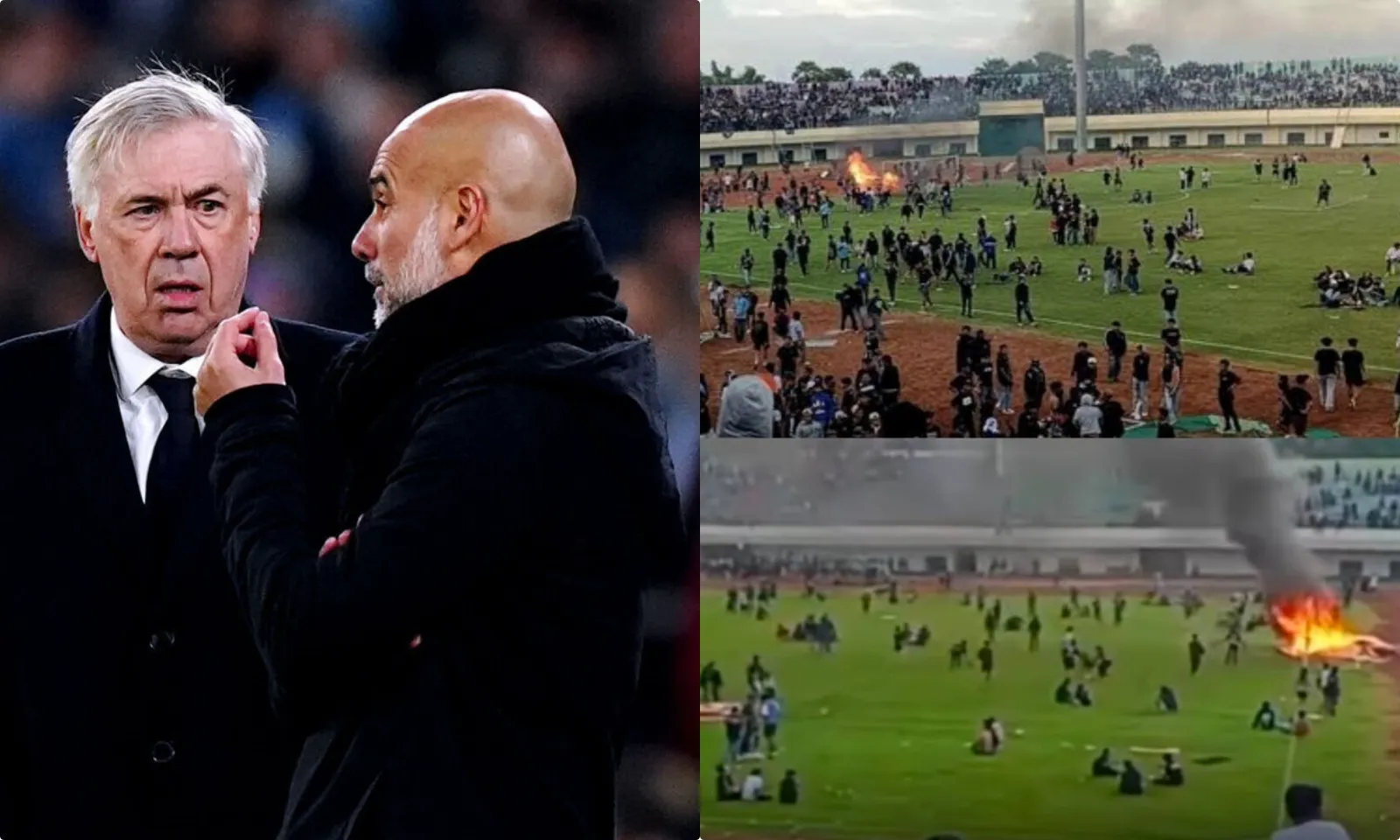 Điểm tin bóng đá 19/2: Ancelotti nghi Pep dùng khổ nhục kế | Bạo loạn trên sân cỏ Indonesia