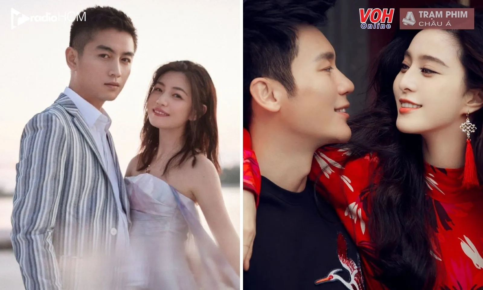 6 cặp vợ chồng ly hôn gây tiếc nuối trên màn ảnh châu Á 