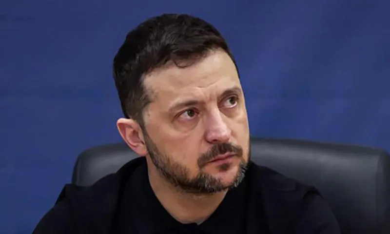 Tổng thống Volodymyr Zelensky - Ảnh AFP