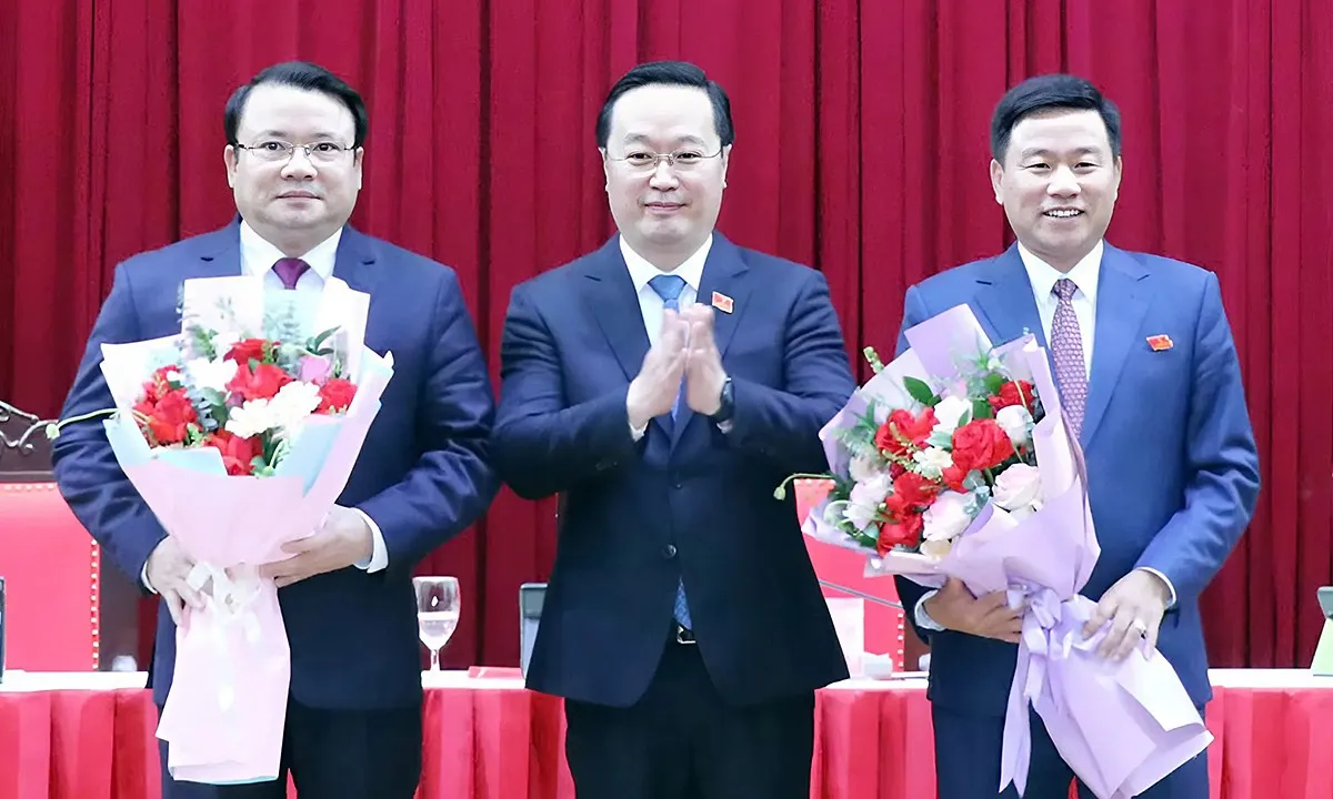 Nghệ An có 2 tân phó chủ tịch UBND tỉnh