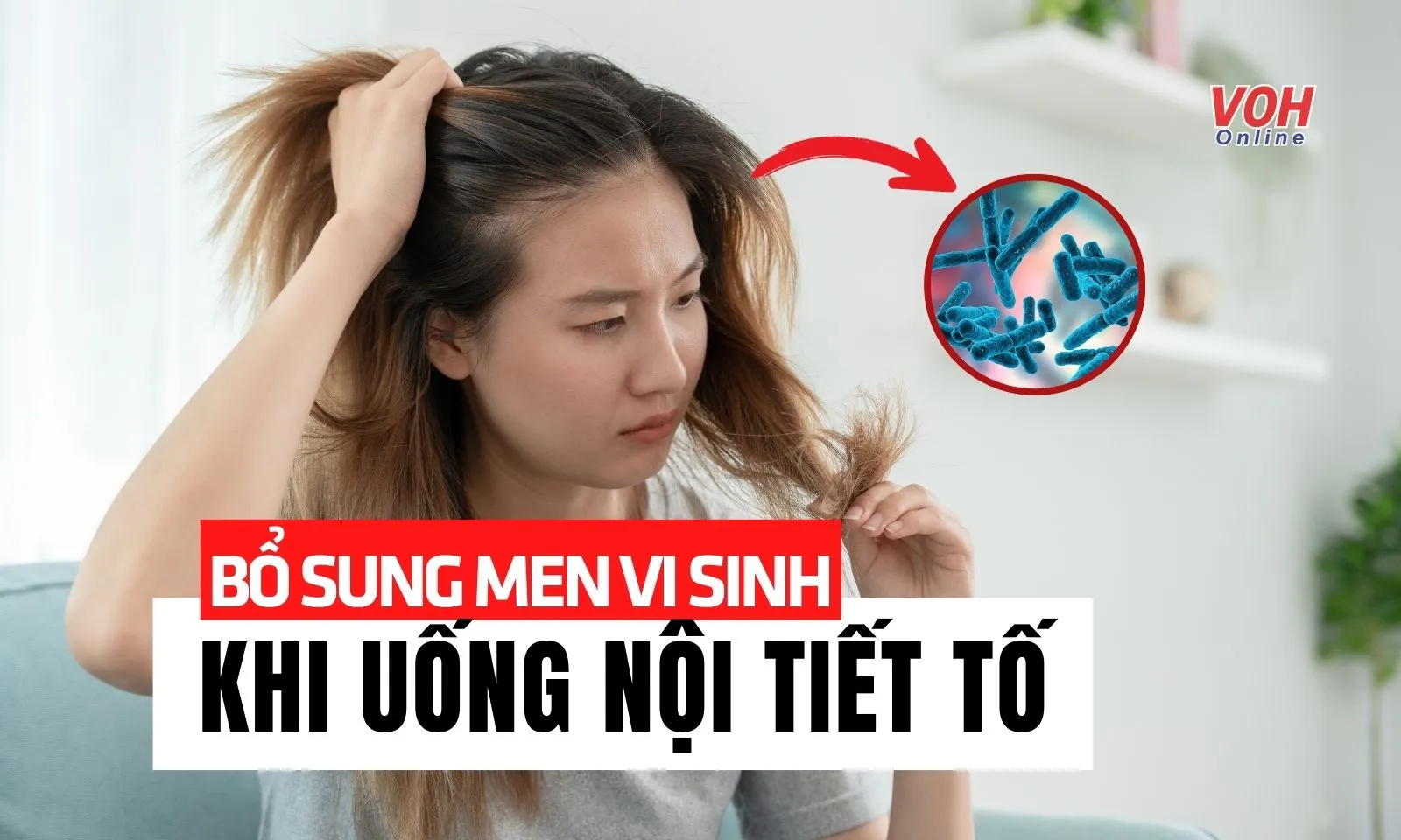 Có cần bổ sung men vi sinh khi điều trị nội tiết tố không?