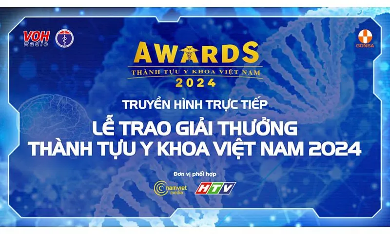 [Livestream] Lễ trao giải Thành tựu Y khoa Việt Nam 2024