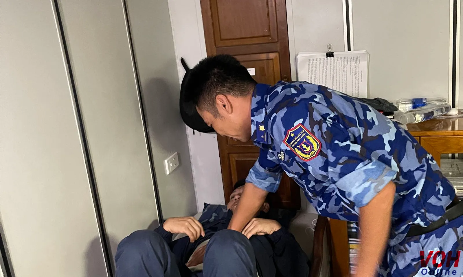 Bộ Tư lệnh Vùng Cảnh sát biển 3 kịp thời cấp cứu thuyền viên bị đau ruột thừa cấp trên biển