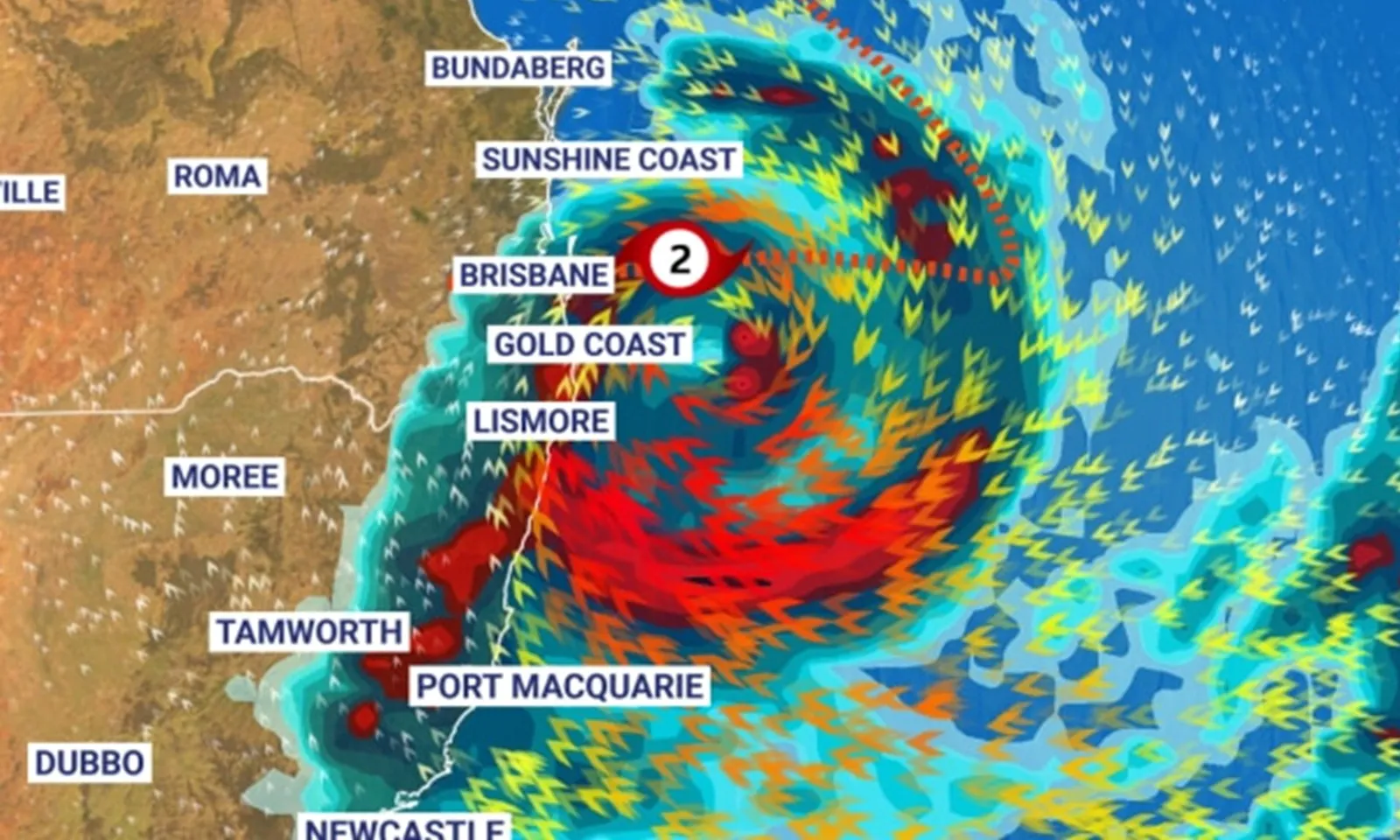 Nửa triệu ngôi nhà có thể bị hư hại khi bão Alfred ‘đổ bộ’ bờ biển nước Úc