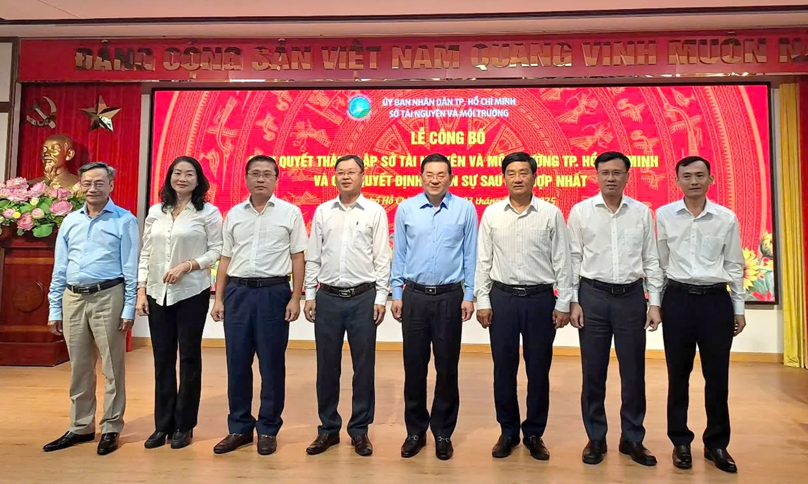 TPHCM ra mắt Sở Tài nguyên và Môi trường, Sở Xây dựng