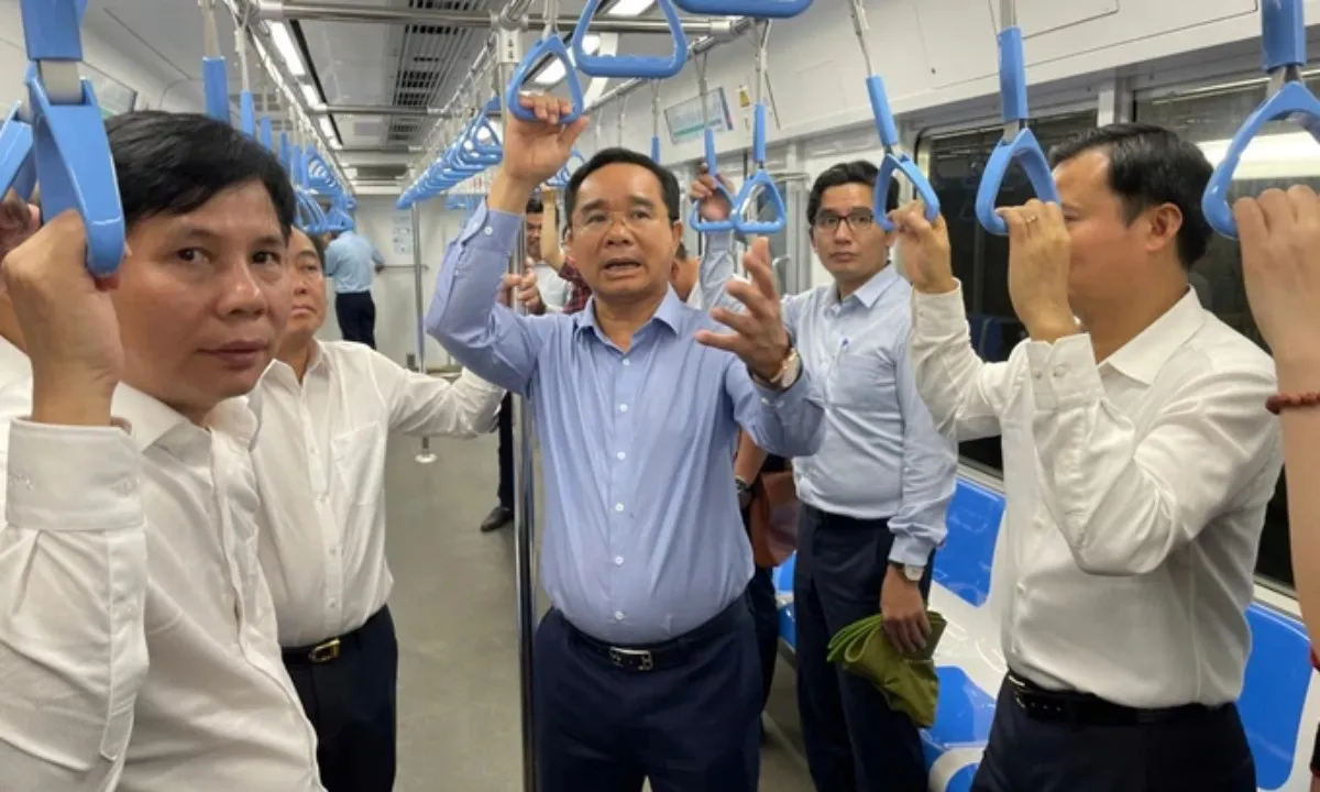 Chủ tịch Nguyễn Văn Được yêu cầu quyết liệt, thần tốc hoàn thành metro số 2