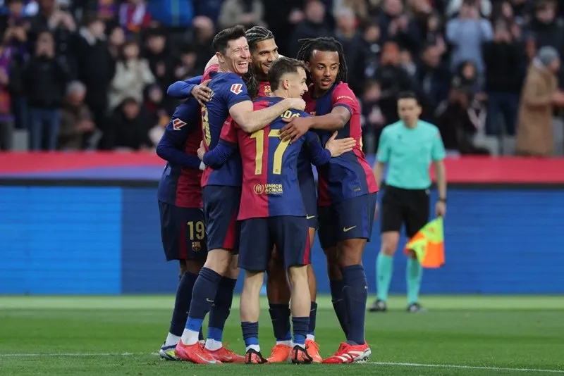 Barca bất bại trong năm 2025. Ảnh: Internet