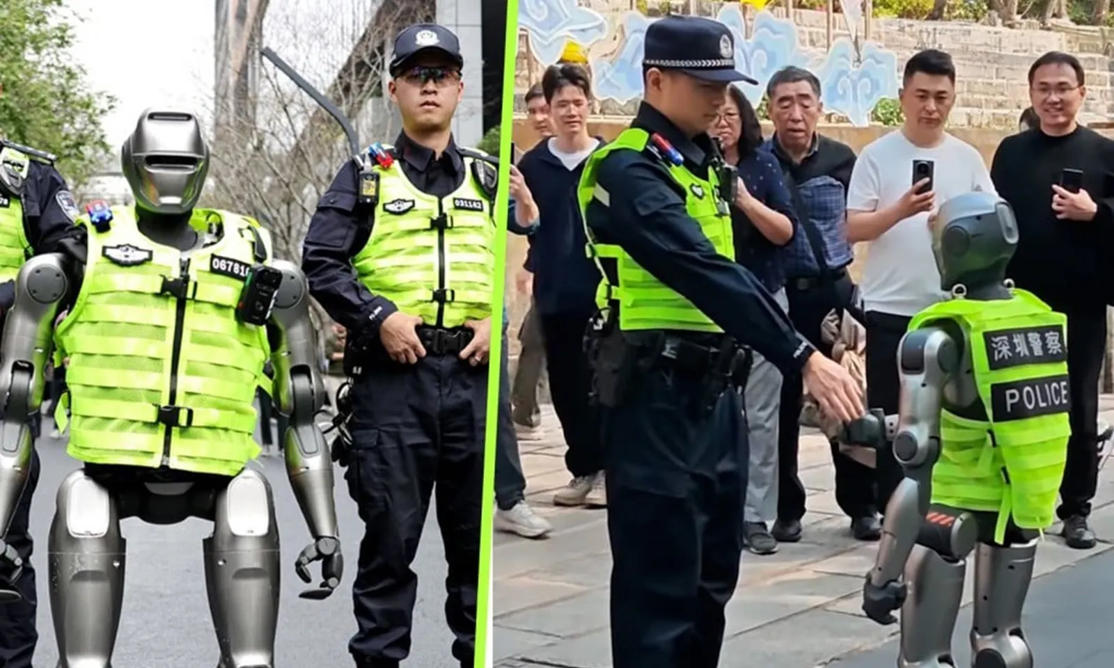 Trung Quốc triển khai robot cảnh sát tuần tra đường phố
