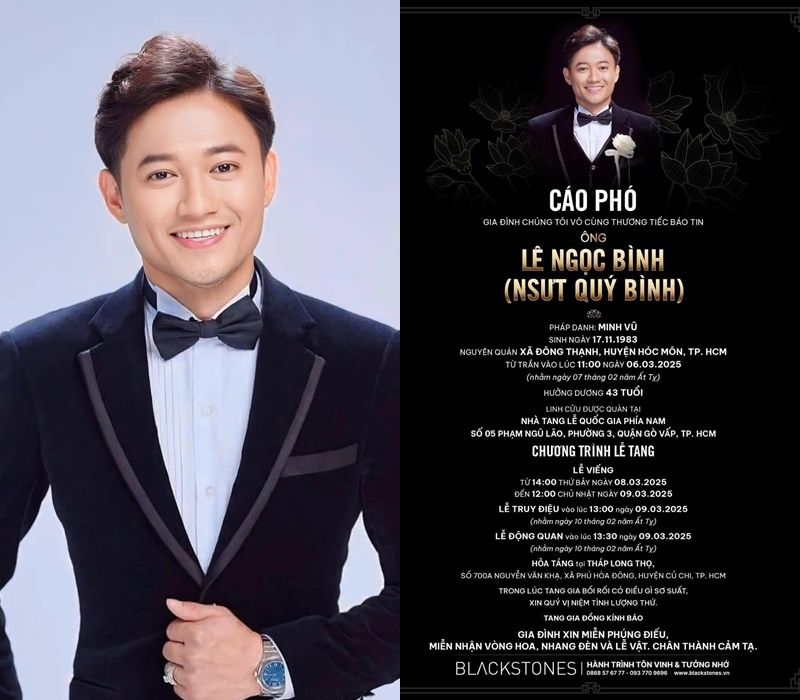 Trấn Thành bày tỏ tiếc thương, Cát Tường kể về lần gặp cuối với Quý Bình  gây xót xa