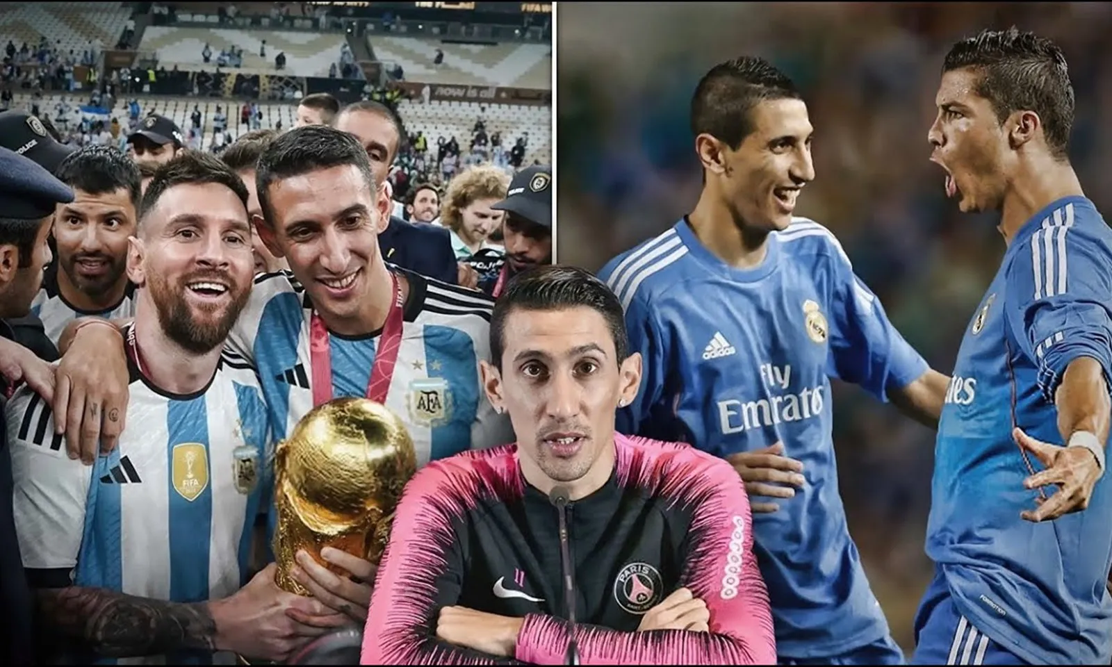 Angel Di Maria - Thiên thần hộ mệnh của Messi và Ronaldo